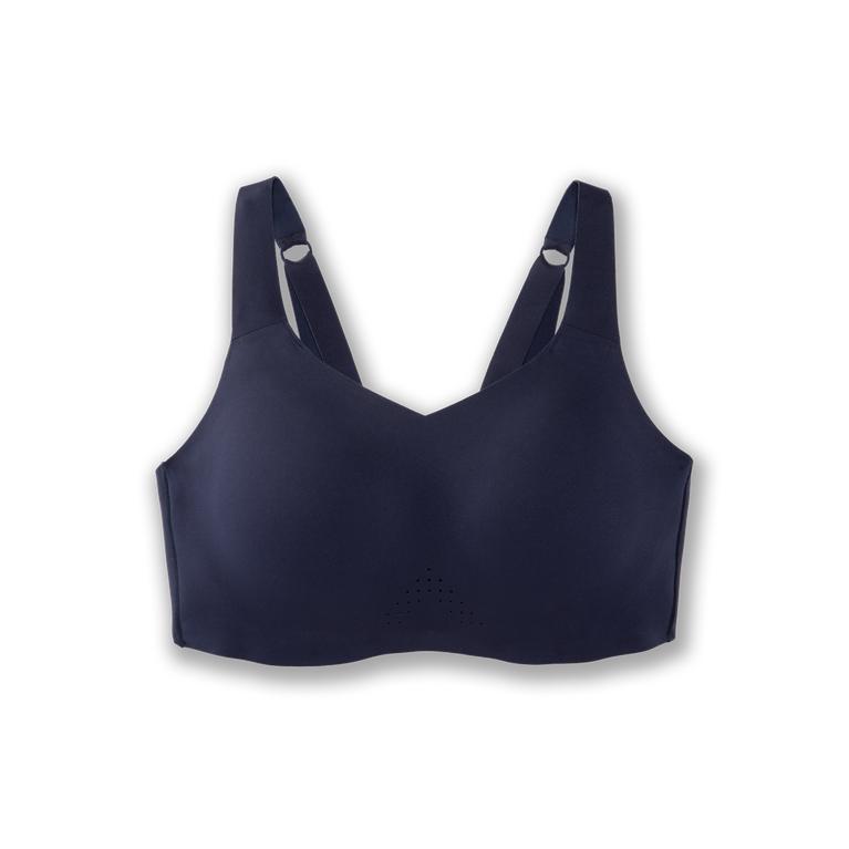 Brooks DARE UNDERWIRE Running Bra Womens Sale - Navy (WNO683704)